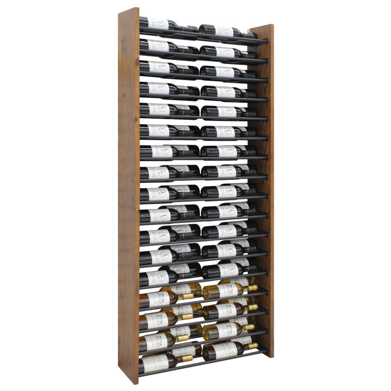 Epicureanist Vinotemp WallMounted Wine Shelf with Horizontal Display